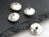 2 of Karen Hill Tribe Silver Saucer Beads, 11mm, (8191-TH)